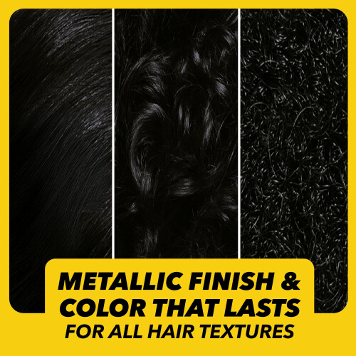 Got2b Metallics Colore permanente per capelli Nero notte 2