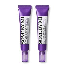 SOME BY MI Retinol Intense Advanced Triple Action Eye Cream - Paquete de 2 - Crema coreana para debajo de los ojos con retinol antienvejecimiento