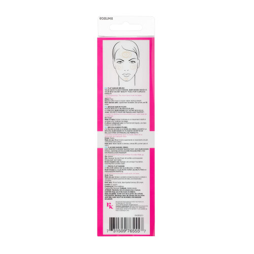 Kiss Ruby Kisses Pennello Make-Up (Flat Kabuki) 1