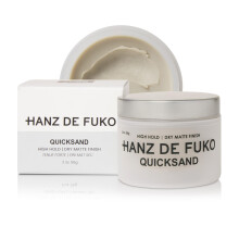 Hanz de Fuko Quicksand - Premium Herren Haargel & Trockenshampoo Kombi - Hoher Halt, Ultra Matt - 2 oz.