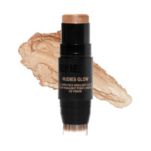 Nudestix Nudies Glow Cream Highlighter Bronze + Glow 3-in-1 Gezichtskleur voor Ogen, Wangen, Lippen