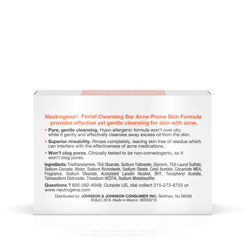 Neutrogena Neutrogena Face Cleansing Bar - Acne Prone - 3.5 oz 2