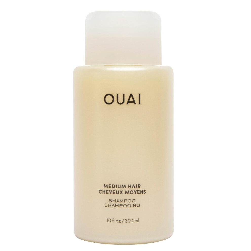 Ouai Medium Shampoo - Hydrating Shampoo With Coconut Oil, Babassu, Kumquat Extract And Keratin - Strengthens, Nourishes And Adds Shine - Paraben, Phthalate