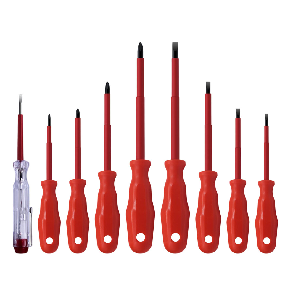 Professional 9Pcs Insulated Screwdriver Kit With Magnetic Bit 7754000306237