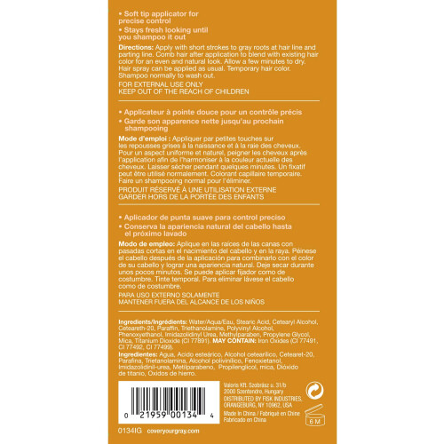 Tck din gr rot-touchup - ljusbrun blond 1