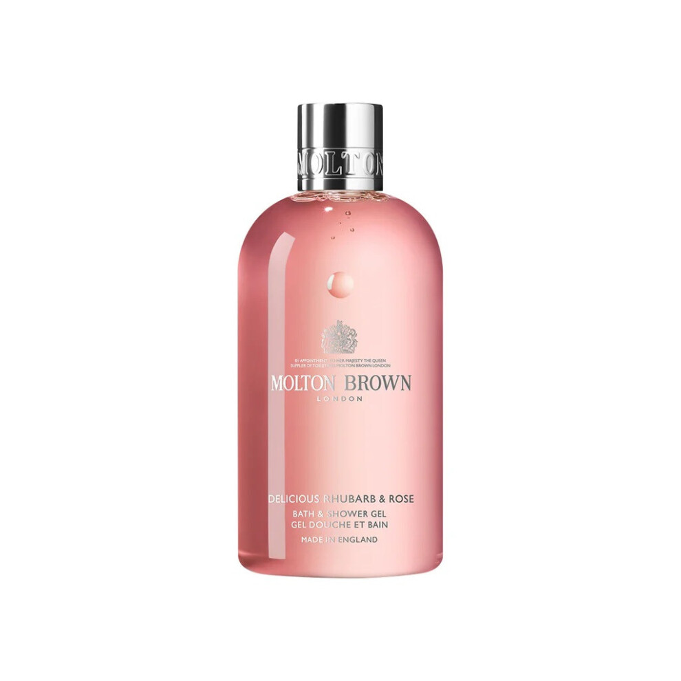 Molton Brown Brown Delicious Rhubarb And Rose Bath And Shower Gel 300 Ml
