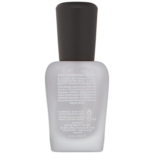 ZOYA Satin Seal Top Coat, 0.5 Fl. Oz. 1