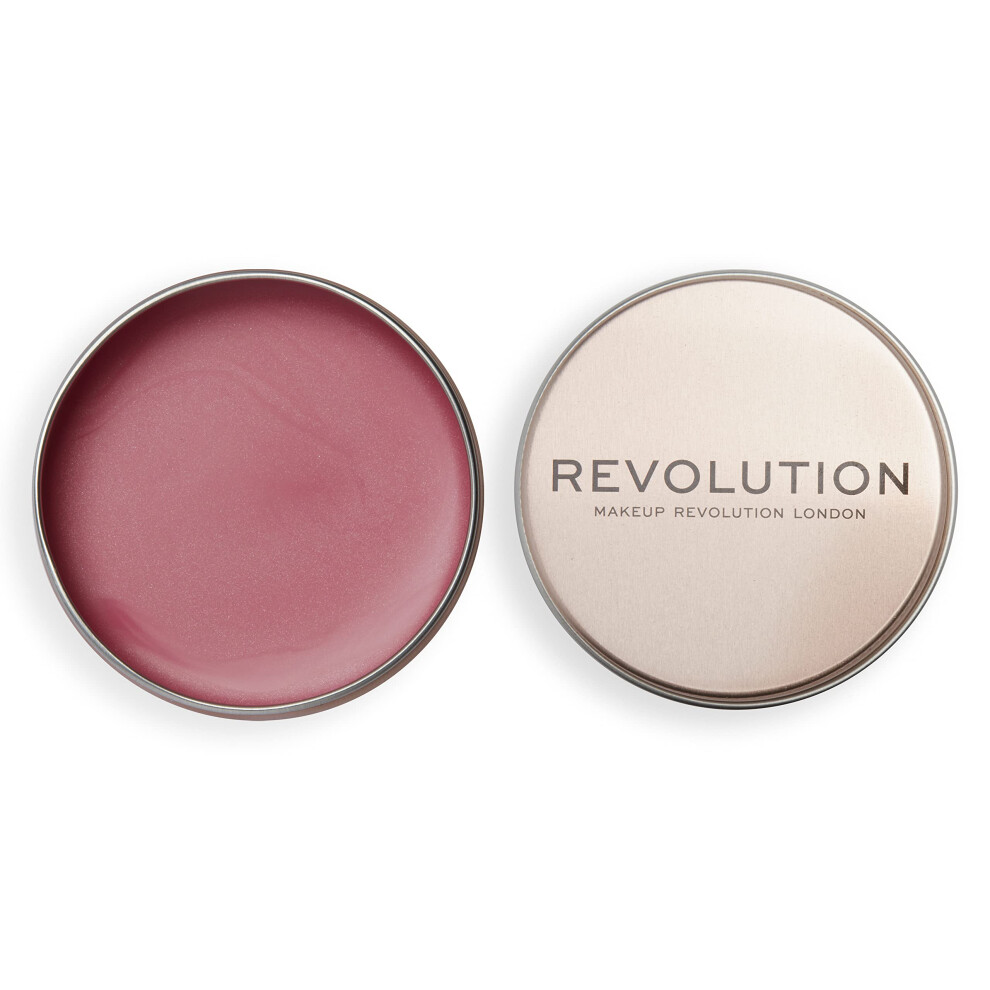 Revolution Beauty Lo Makeup Revolution London, Balm Glow, Multi-Use Cheek & Lip Balm, Buildable, Dewy Finish, Rose Pink, 32G