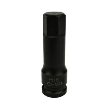 Universal Impacts Grade Hex Key Sockets 4 10mm Heat Treated-H18