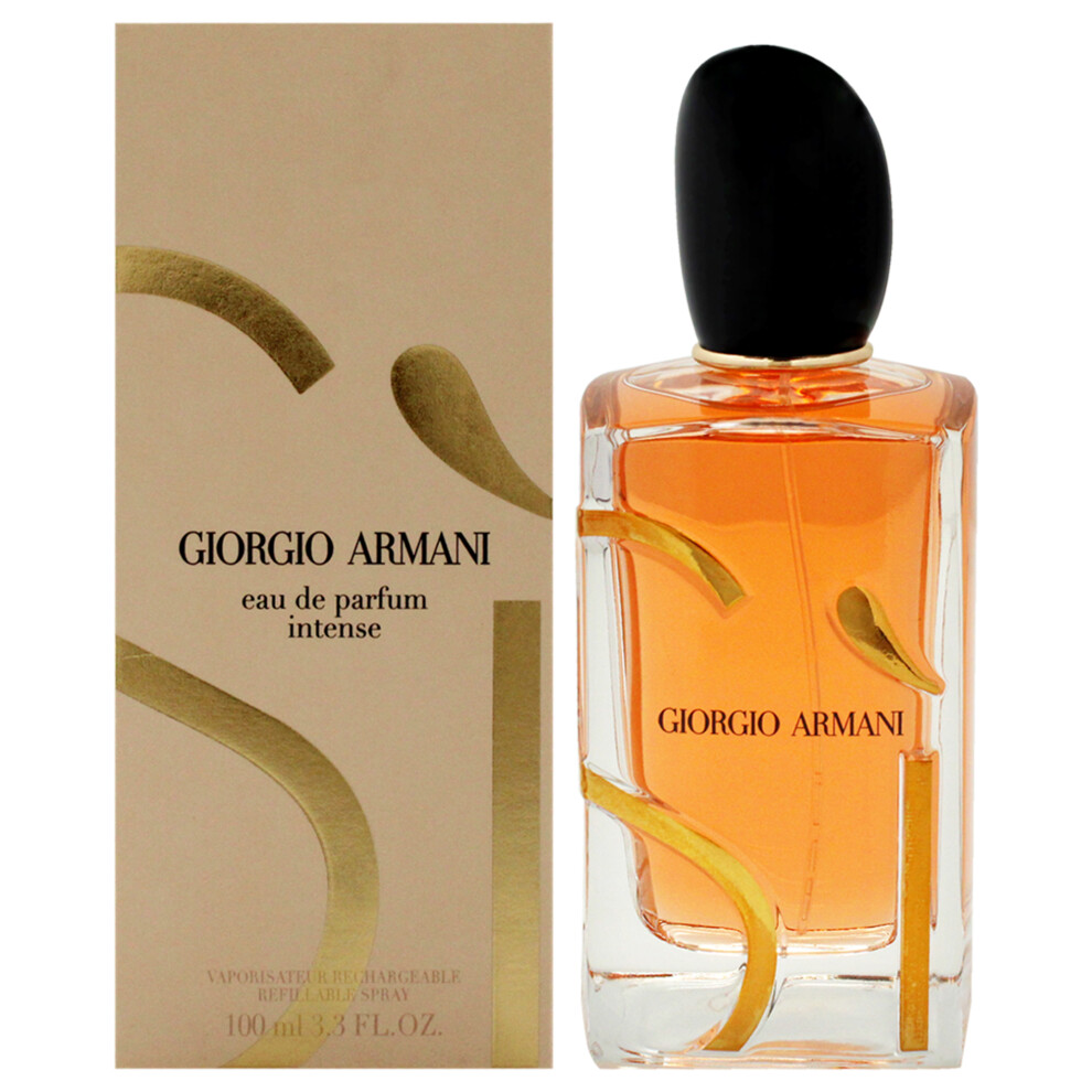 Armani Women's Giorgio Si - 100Ml Edp Intense Refillable Spray