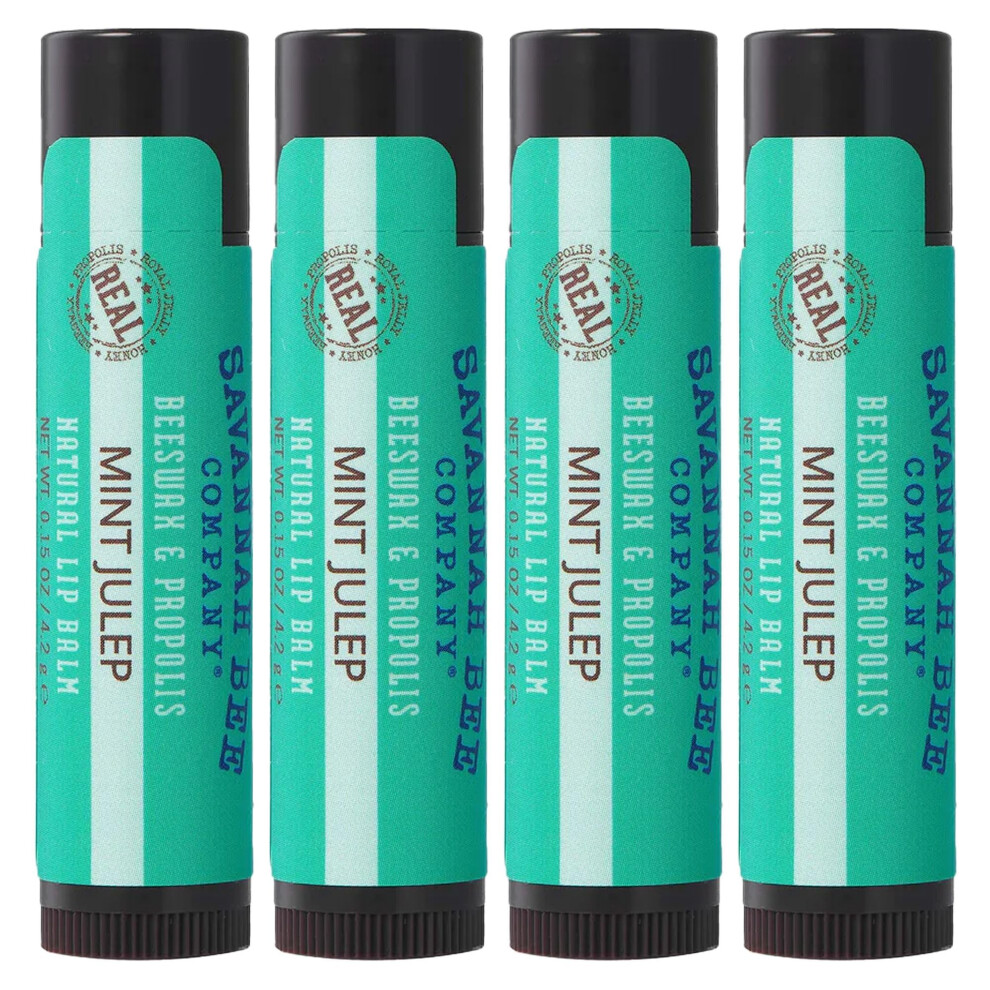 Savannah Bee Company Lip Balm Lip Moisturizer For Chapped Lips Hydrating Lip Balm With Pure Honey