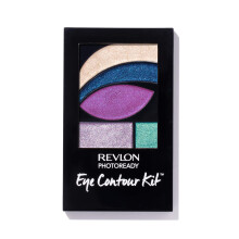 Revlon PhotoReady Oogcontour Kit, Oogschaduw Palette met 5 Wet/Dry Kleuren & Dubbelzijdige Borstel, Eclectic (517), 0.1oz