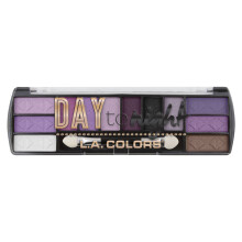 L.A. COLORS Day To Night Palette di ombretti a 12 colori Twilight 0,28 oz. (CES427) Polvere