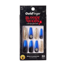 Halloween negle GoldFinger Bloody Queen Limited Edition Press-On neglelim inkluderet