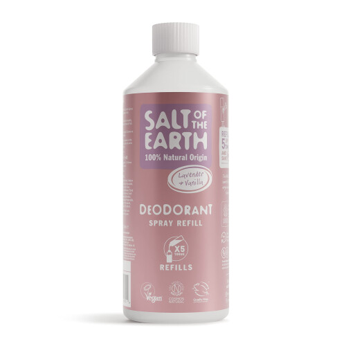Lavender & Vanilla Natural Deodorant Refill 500ml