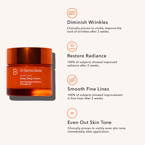 Dr Dennis Gross Vitamin C Lactic Dewy Deep Cream 60ml 2