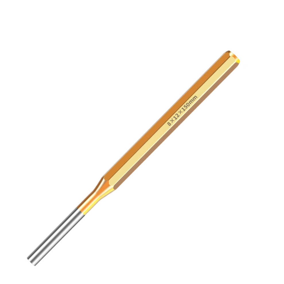 Corrosion Resistant Brass Punch 1/4" Drive Pin Punch-8X12x150mm 7754000307609