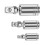 Professional Ratcheting Socket Adapter Kit 3 Size Heavy Duty For 1