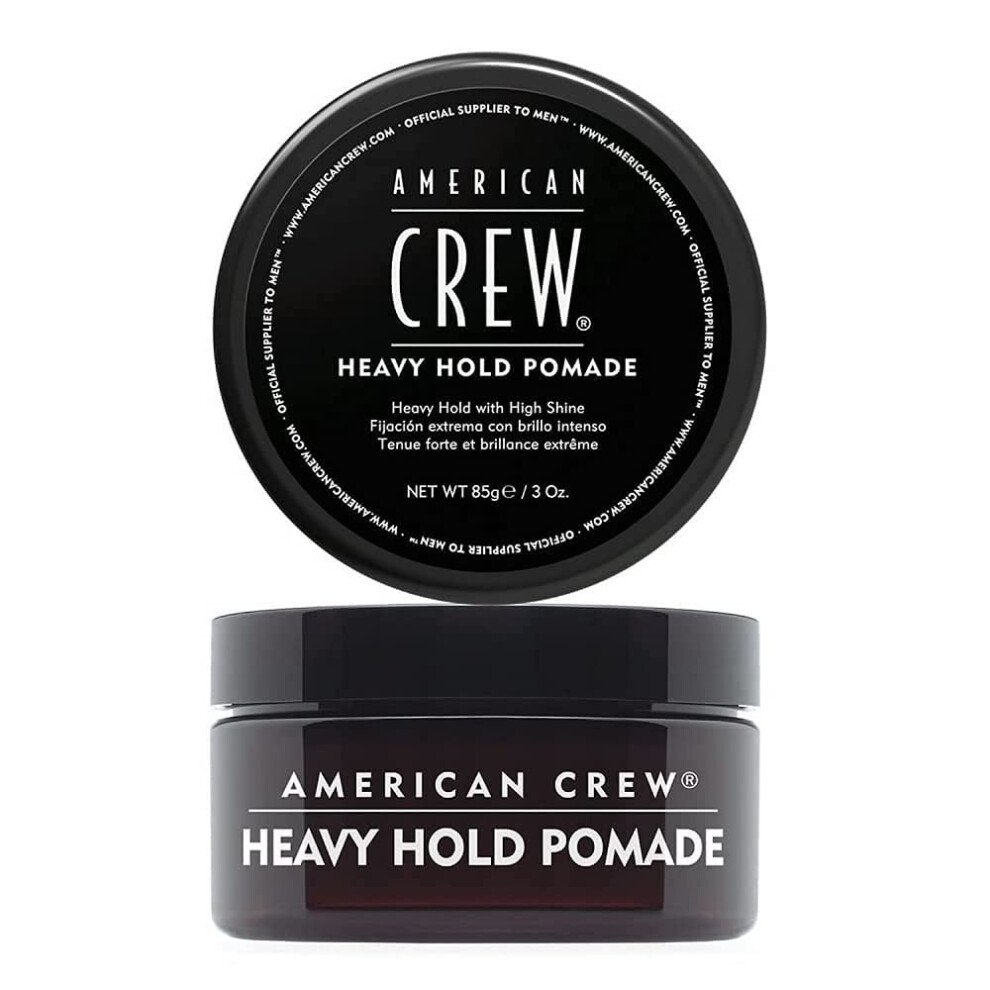 American Crew Clear Men Heavy Hold Pomade (Heavy Hold With High Shine) - 85G/3Oz