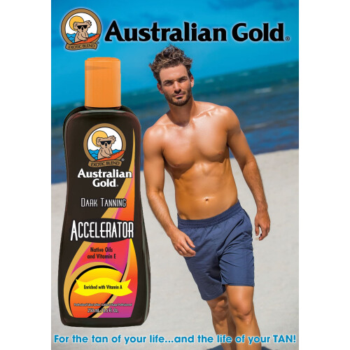 Australian Gold Australian Gold Dark Tanning Accelerator Lotion 250ml 8.5 oz 2