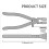 Model Crafting Precise Tool With Reinforced Alloy Jaw Ergonomic 3