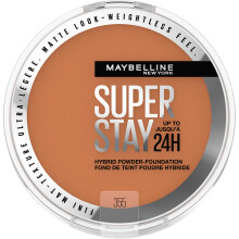 Maybelline Super Stay Up to 24HR Fondotinta in polvere ibrido Copertura da media a totale Trucco Finitura opaca 355 1 Conteggio