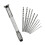 Hand Drill Rotary Tool Manual Twist Drill Bit-10Pcs Drill 2