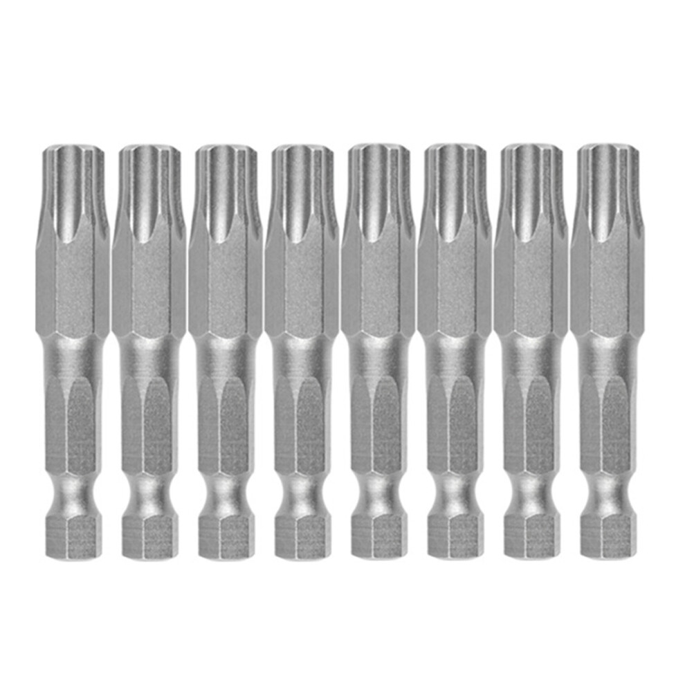 Blossom Screwdriver 50Mm Security Drill Bit Set-8Pcs 50L Tt45 7754000308545