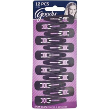 Goody WoMens Classics kontr klipek fekete 12 Count