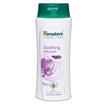 Loção Corporal Calmante Himalaya para Pele Seca, com Óleo de Semente de Uva e Amêndoa, 400 ml