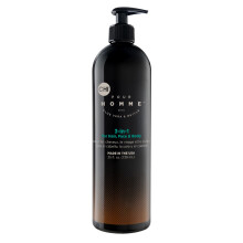 CHI Pour Homme 3 v 1 Cistic a hydratacn vlasov myc prostredek na oblicej a telo vyroben s aloe vera a koprivou Sve drevit vune bez sulftu 25
