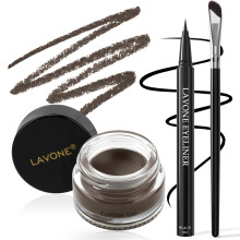Conjunto de Delineadores LAVONE - Kit de Maquilhagem à Prova d'Água
