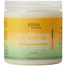 EDEN BodyWorks Papaya Castor Haarverzorging | 8 oz | Vermindert Frizz, Voedt Haar & Hoofdhuid - Lichte Houding