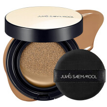 JUNG SAEM MOOL Essential Skin Nuder Cushion 30N Ambra 0,49 Fl Oz Senza ricarica Fondotinta con finitura radiosa naturale con copertura modulabile