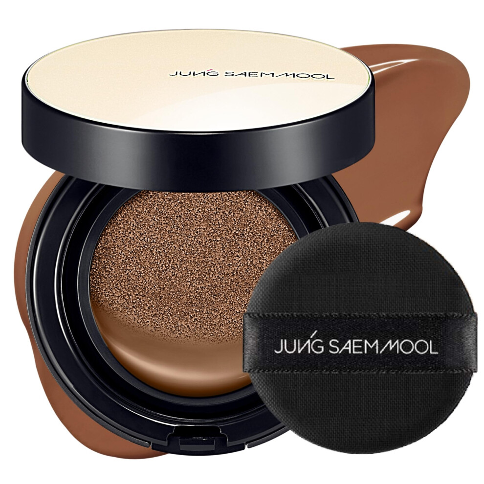 Jung Saem Mool Essential Skin Nuder Cushion 38C Maroon 0.49 Fl Oz No Refill Natural Radiant Finish Cushion Foundation With Buildable Coverage Ligh