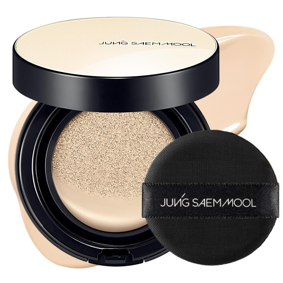 Jung Saem Mool Light Essential Skin Nuder Cushion 17N Fair 0.49 Fl Oz No Refill Natural Radiant Finish Cushion Foundation With Buildable Coverage