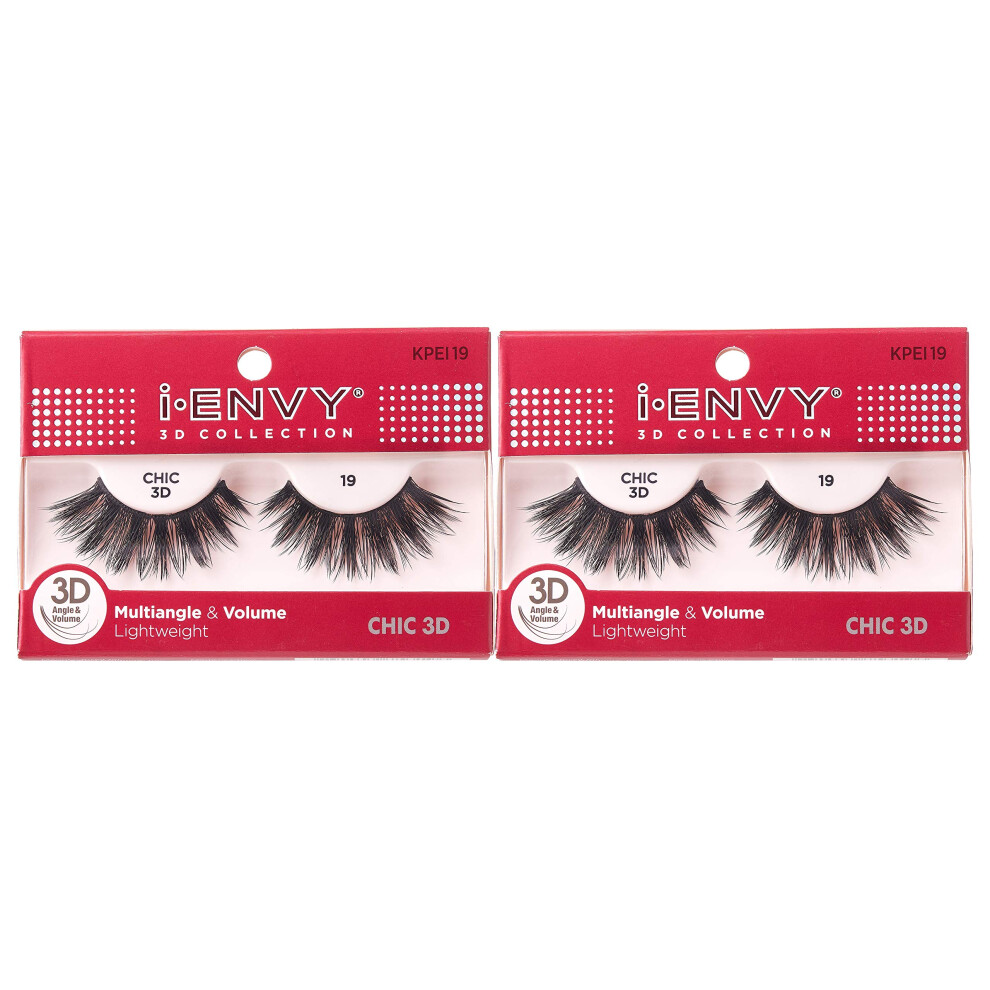 Ienvy I-Envy 3D Glam Collection Multi-Angle & Volume (1 Pack, Kpei19)