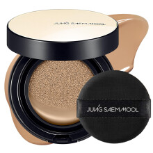 JUNG SAEM MOOL Essential Skin Nuder Cushion 28N Camel 0,49 Fl Oz Senza ricarica Fondotinta con finitura radiosa naturale con copertura modulabile