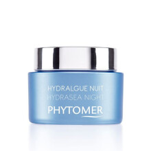 Phytomer Hydrasea Crema Notte Idratante | Crema idratante viso intensamente nutriente | Rimpolpa e idrata la pelle secca | Crema notte antiet? |