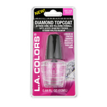 L.A. COLORS Nagelbehandlungen, Clamshell Diamond Top Coat, 0,44 Unzen (CBNT406)