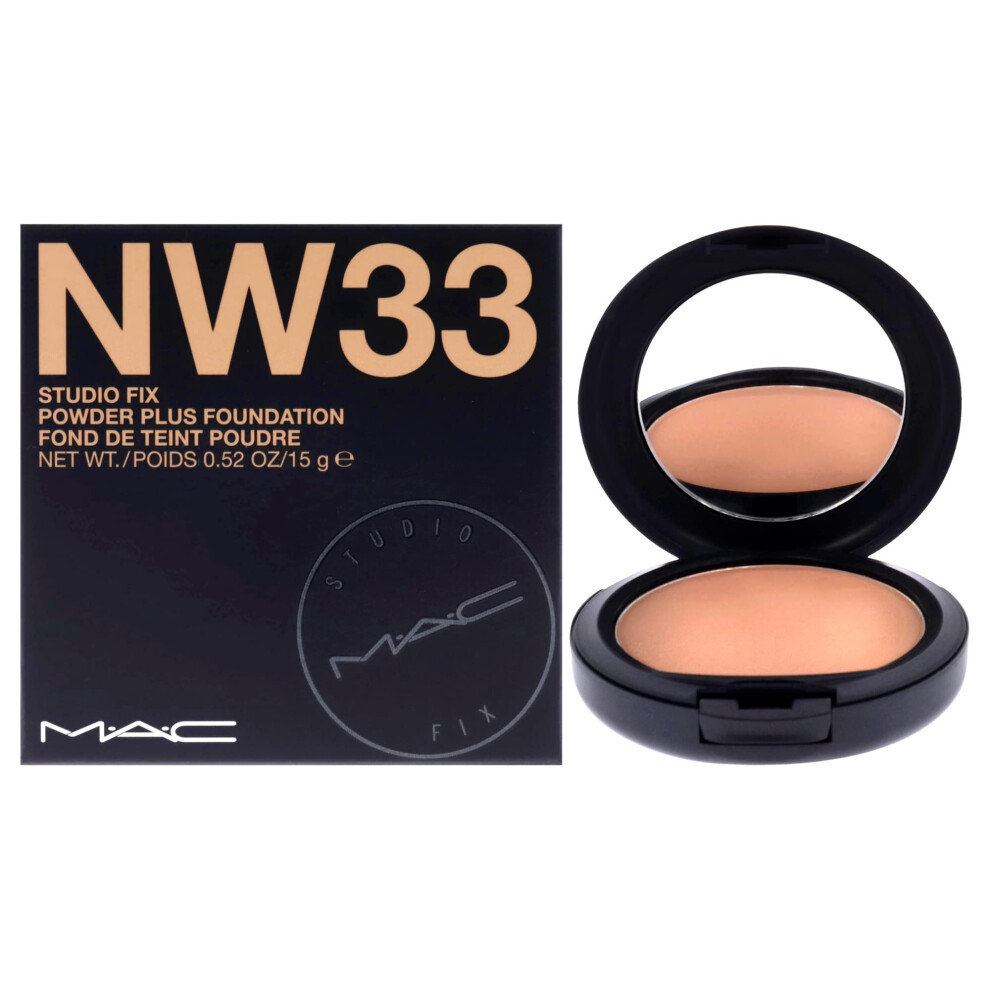New Mac Studio Fix Powder Plus Foundation 15Gm/0.52 Oz Nw33