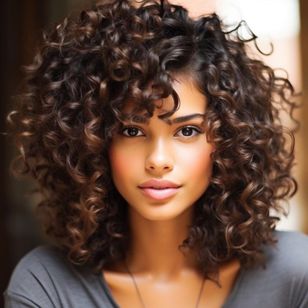 Svolna Unisex Short Jamaican Bounce Crochet Hair 3 Packs 2X Ringlet Wand Curl Crochet Hair 8 Inch Curly Crochet Braiding Hair 60 Roots