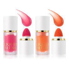2 stk. blush creme til kinder Ansigt mat kontur blush makeup, der kan bygges shimmer ansigtsbehandling kind blusher nuancer, der kan blandes kosm
