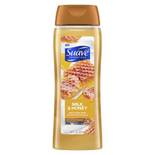 Suave Essentials Zachte lichaamswas met een mengsel van zoete olie Essentiemelk en honing doordrenkt met vitamine E en honingextract 18 oz