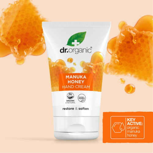 DR ORGANIC Manuka Honig Handcreme, 0.16 kg 1