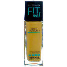 Myb Fitme 220 Mp Fndtn Nt Size 1z Mmaybelline Fit Me Matte+poreless Fondotinta Natural Beige 220 1 Floz