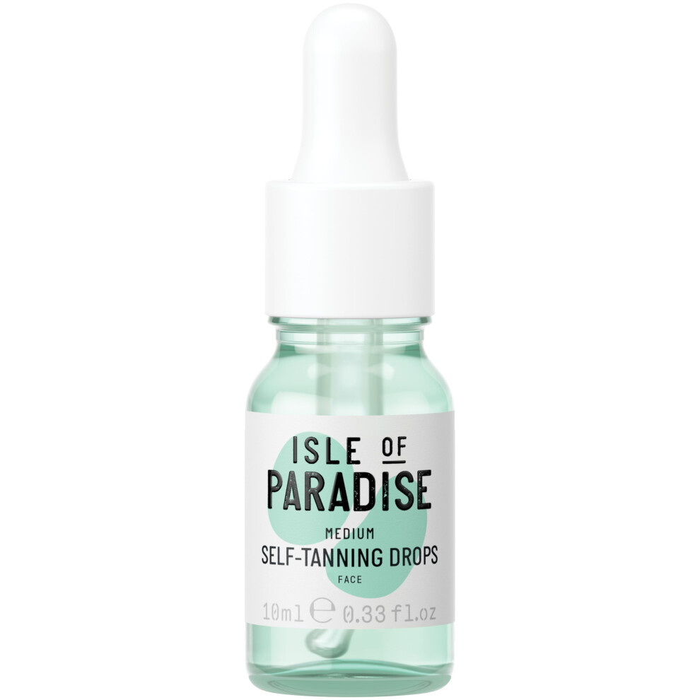 Isle Of Paradise Face & Body Self-Tanning Drops 10Ml, Medium