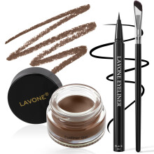 Conjunto de Delineador LAVONE - Kit de Maquilhagem à Prova de Água