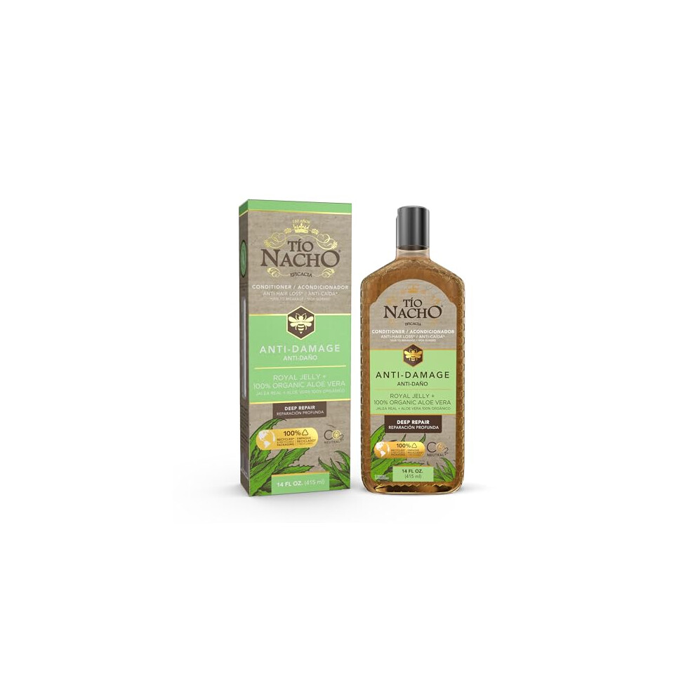 Tio Nacho Aloe Vera Deep Repair Conditioner: 100% Organic Aloe Vera And Royal Jelly Repairs And Protects Hair Vegetable Keratin For Softness And Shi
