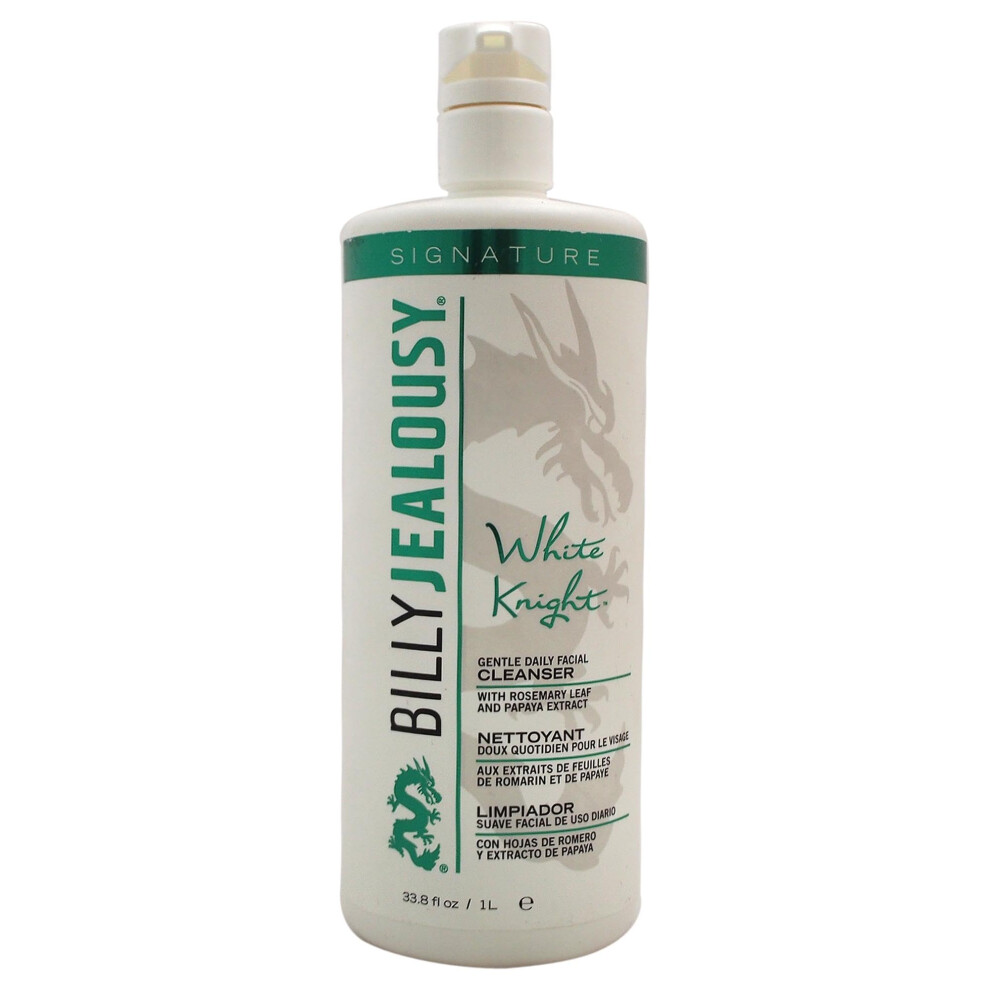 Billy Jealousy Knight Gentle Daily Facial Cleanser 33.8 Fl Oz White